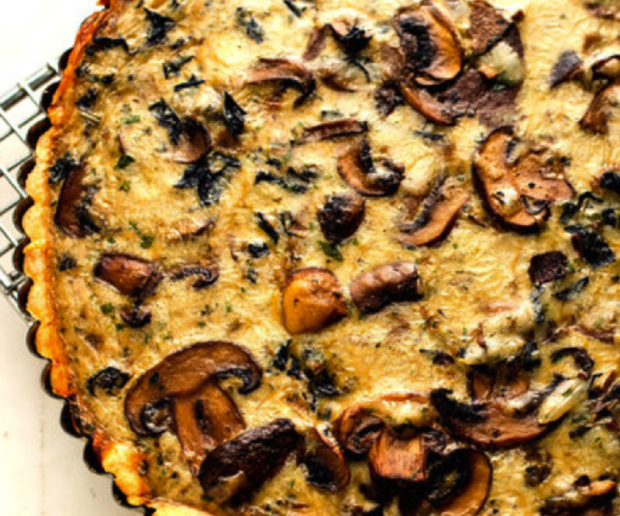 Read more about the article Mushroom-Gruyére Tart