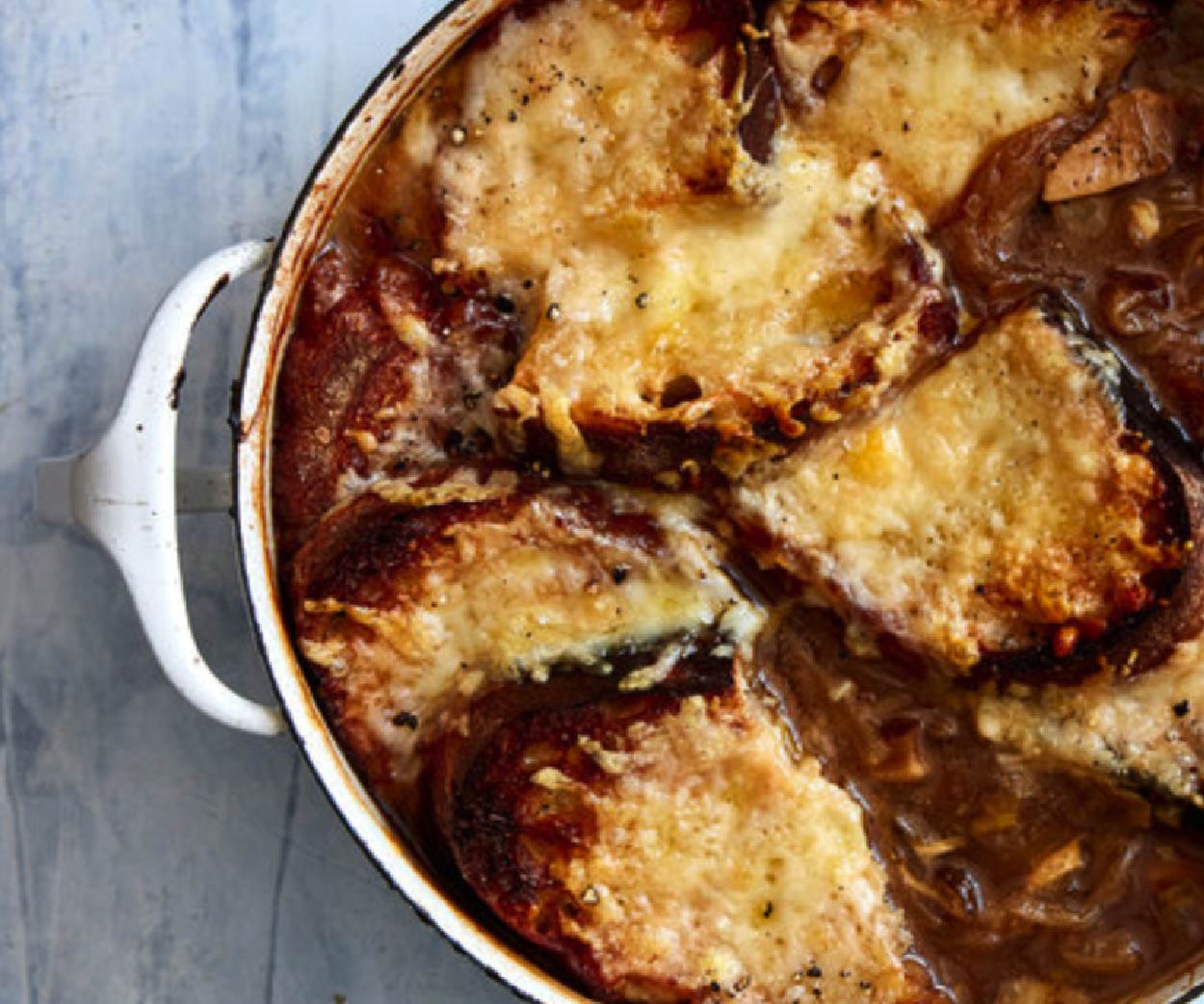 Read more about the article French Onion Soup with Porcini Mushrooms